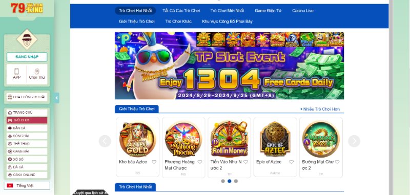 79KING Nhà cái cá cược đỉnh cao hàng đầu cho bet thủ 3 Top Game Bài Uy Tín 2025 Chơi Đổi Thưởng An Toàn Nhanh Gọn 79King Đa Dạng Các Sảnh Chơi Hấp Dẫn Khác