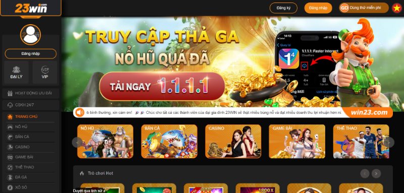 23Win Nhà cái cá cược uy tín nhất Việt Nam 3 Top Game Bài Uy Tín 2025 Chơi Đổi Thưởng An Toàn Nhanh Gọn Bảo Mật Tuyệt Đối Sử Dụng Blockchain Và Mã Hóa Mật Khẩu Nhà Cái 23Win