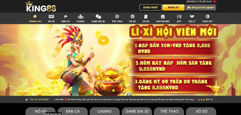 KING88 Điểm đến lý tưởng an toàn dành cho cược thủ 2 Top Game Bài Uy Tín 2025 Chơi Đổi Thưởng An Toàn Nhanh Gọn King88 Nhà Cái An Ninh Tốt Bậc Nhất