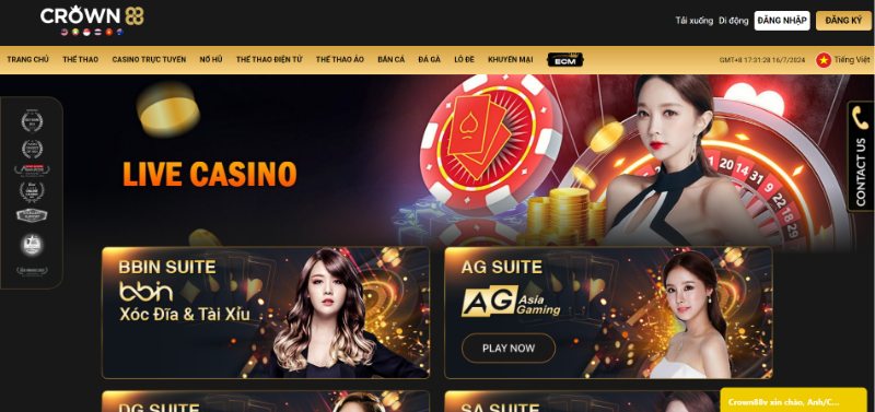 Crown88 Nhà cái cá cược hàng đầu tới từ đảo quốc sư tử 3 Top Game Bài Uy Tín 2025 Chơi Đổi Thưởng An Toàn Nhanh Gọn Siêu Phẩm Live Casino Mang Tới Đa Dạng Những Trò Chơi Hấp Dẫn