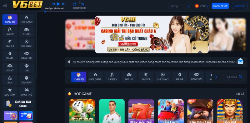 V6BET Cung Cấp Sản Phẩm Cá Cược Uy Tín Nhất Việt Nam 1 Top Game Bài Uy Tín 2025 Chơi Đổi Thưởng An Toàn Nhanh Gọn Nhà Cái V6Bet