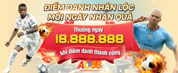 AU88 Điểm Danh Nhận Lộc Mỗi Ngày