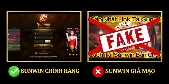 Phân biệt Game Sunwin chính hãng và giả mạo: Né scam cực hay cho người chơi 2026